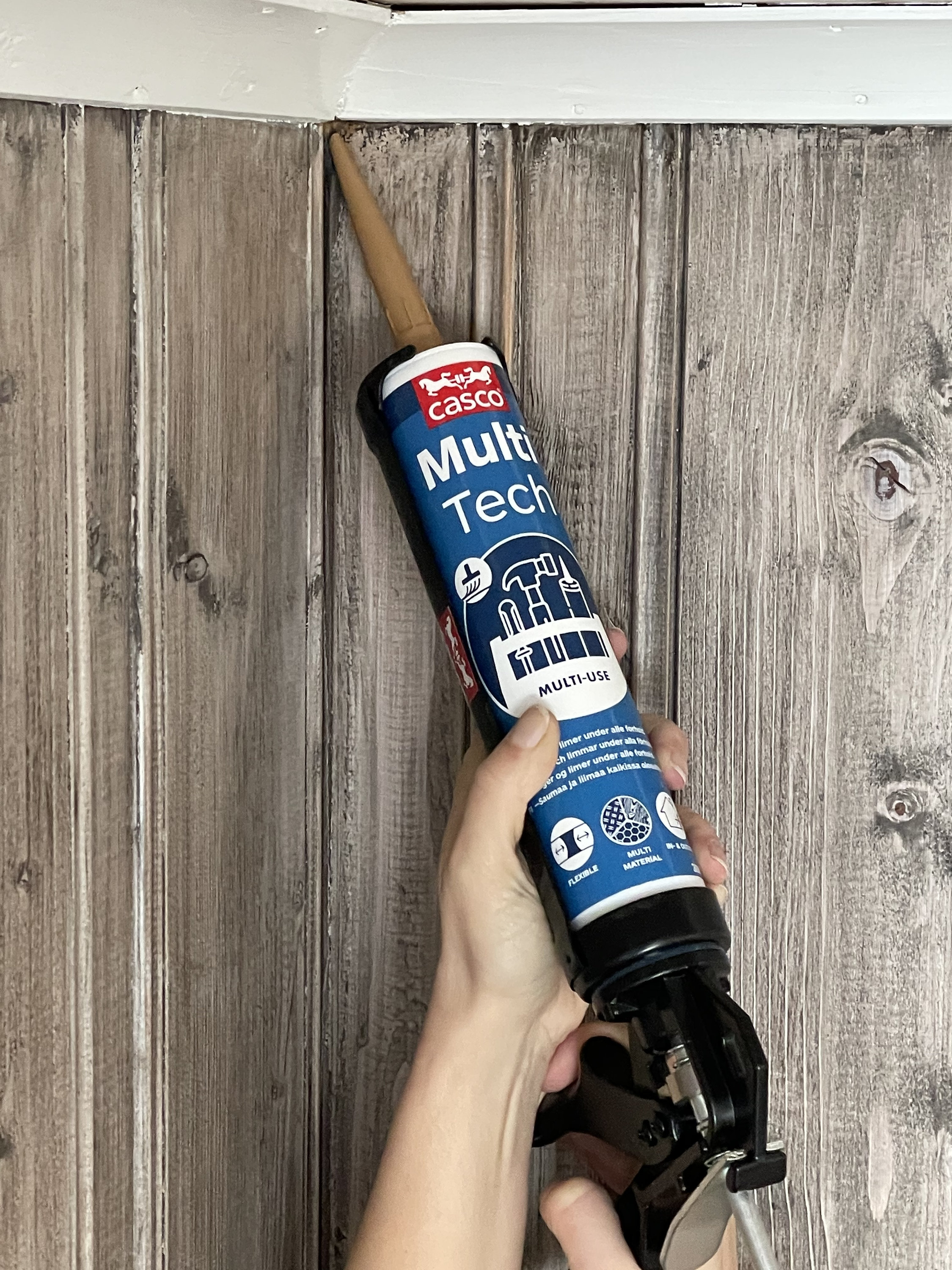 MultiTech tetter ved taklist