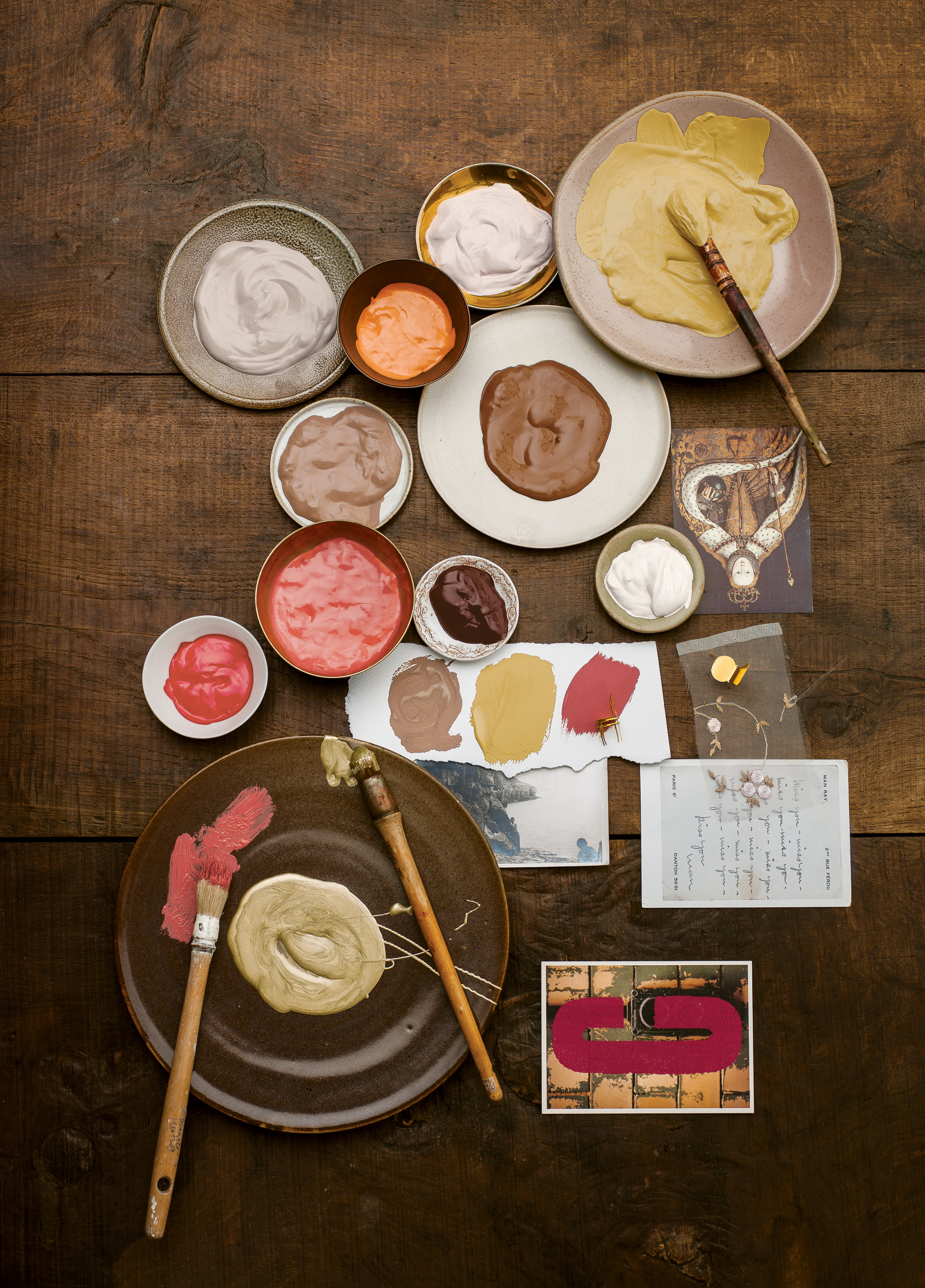 Gylne og varme farger, hva sier magefølelsen?