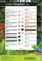 Fugemassen fra Codex er merket med ulike navn knyttet til hver farge.  Den fås kjøpt hos utvalgte interiørbutikker. – Tenk deg nøye om før du velger farge på fugene, råder Bredo Christensen hos Uzin Utz Group Norge AS.