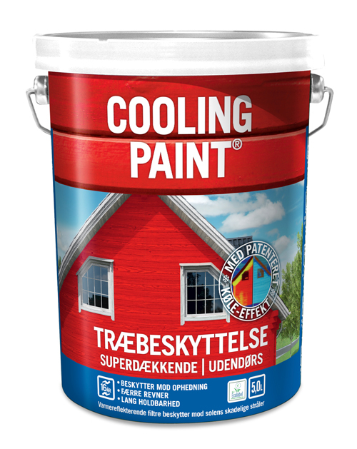 MALING MED SPEIL: Nowocoats nyeste maling er tilsatt spesielle pigmenter med mikroskopiske speil. Speilene sender skadelige stråler i retur. 