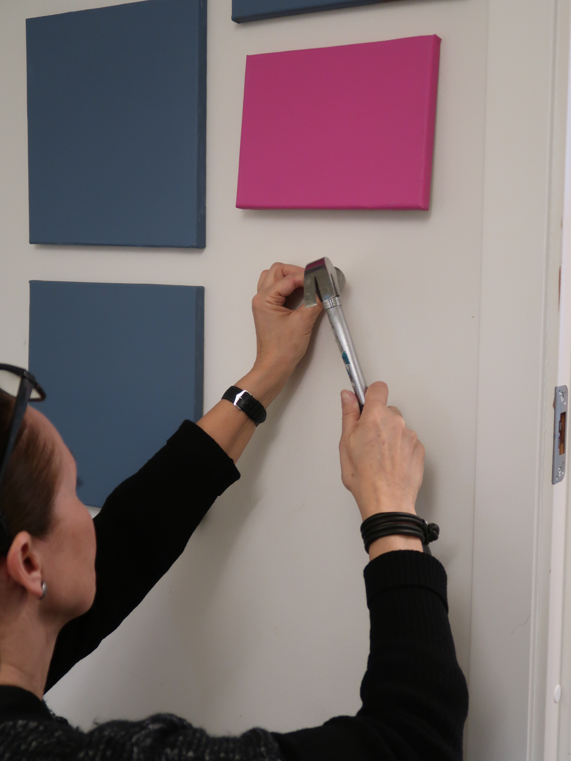 Henge opp oppstrøksprøver