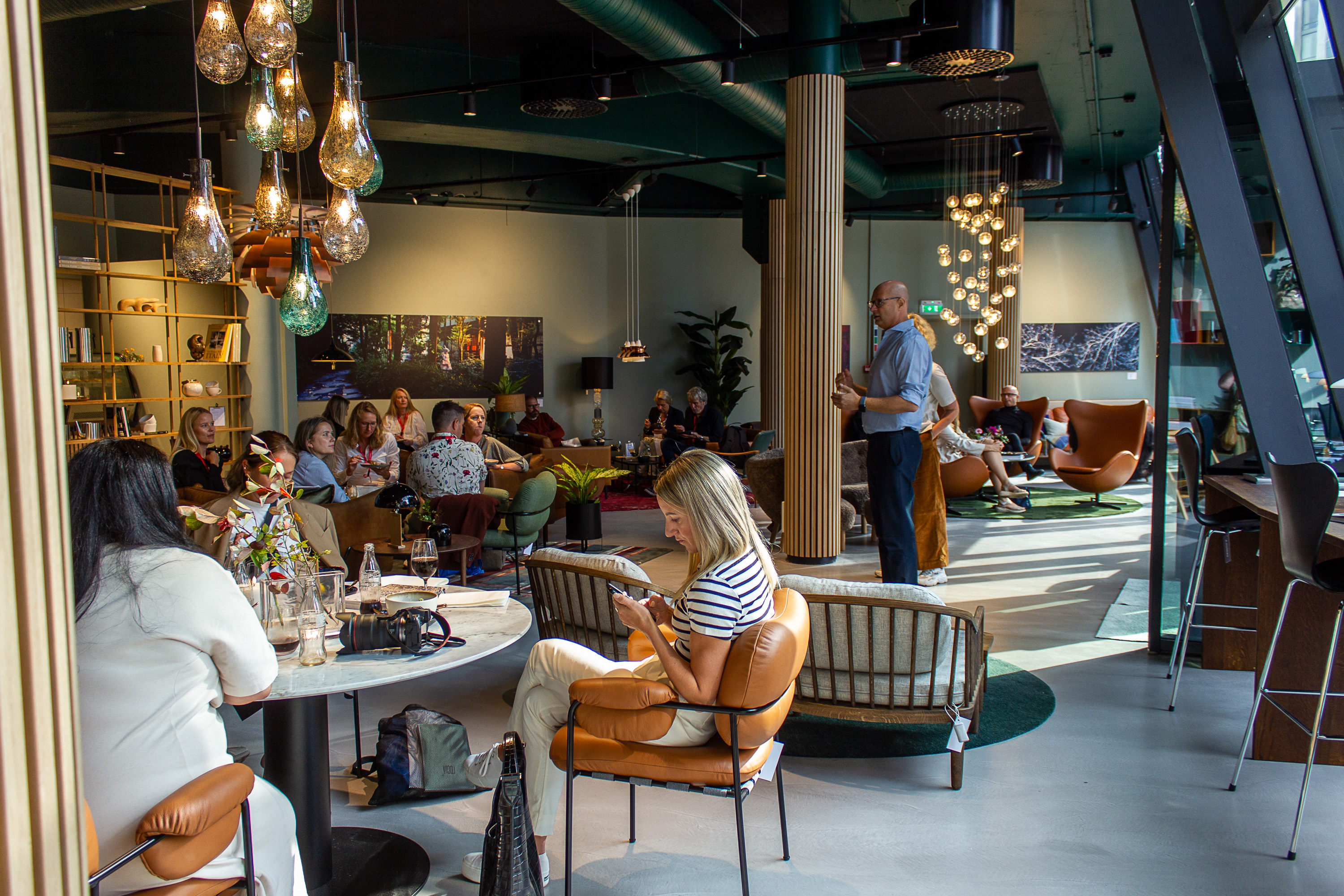 A.Huseby sin nye cafe