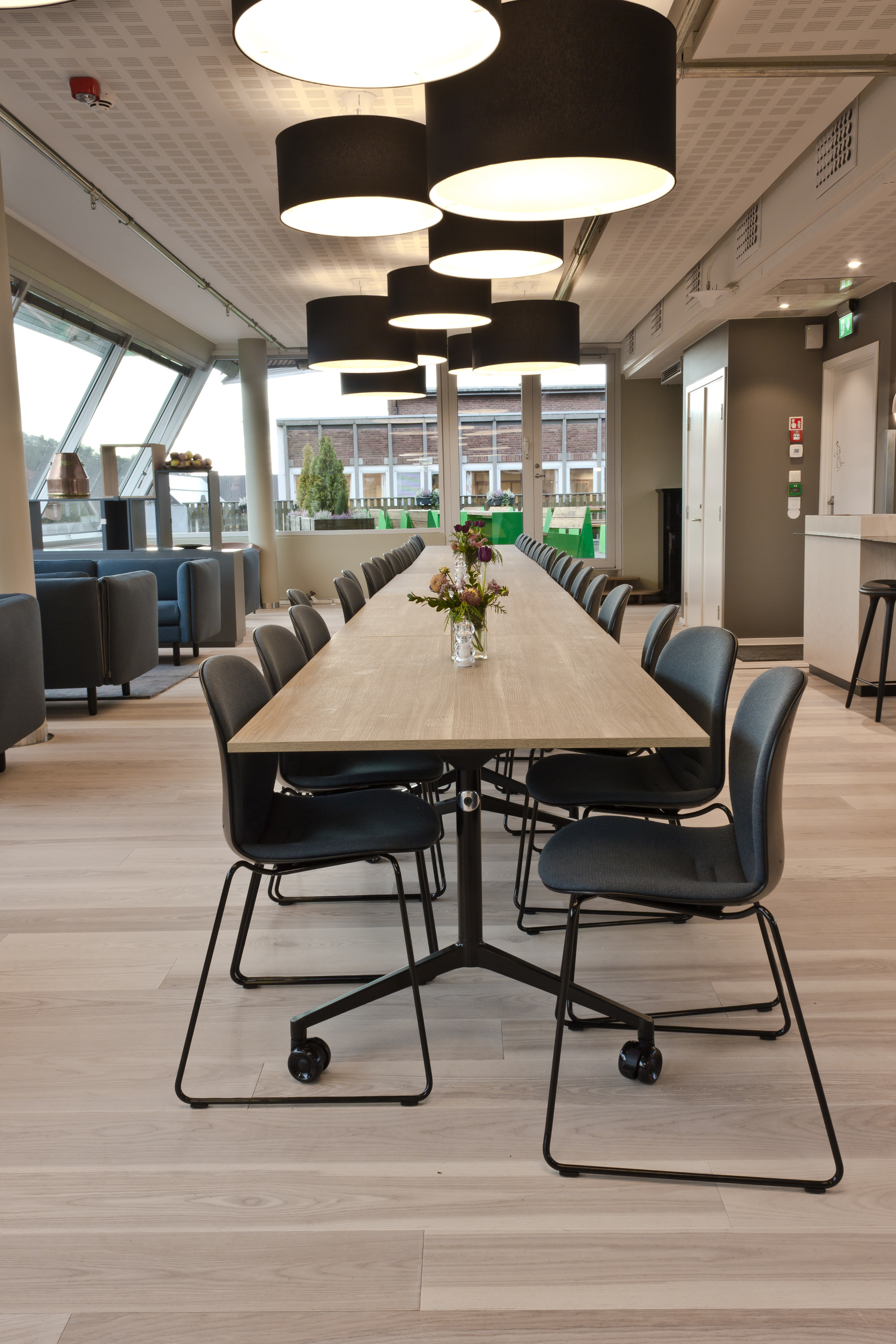 NORSK MAT: Kantinen serverer norsk mat, med sesongaktuelle ingredienser. 