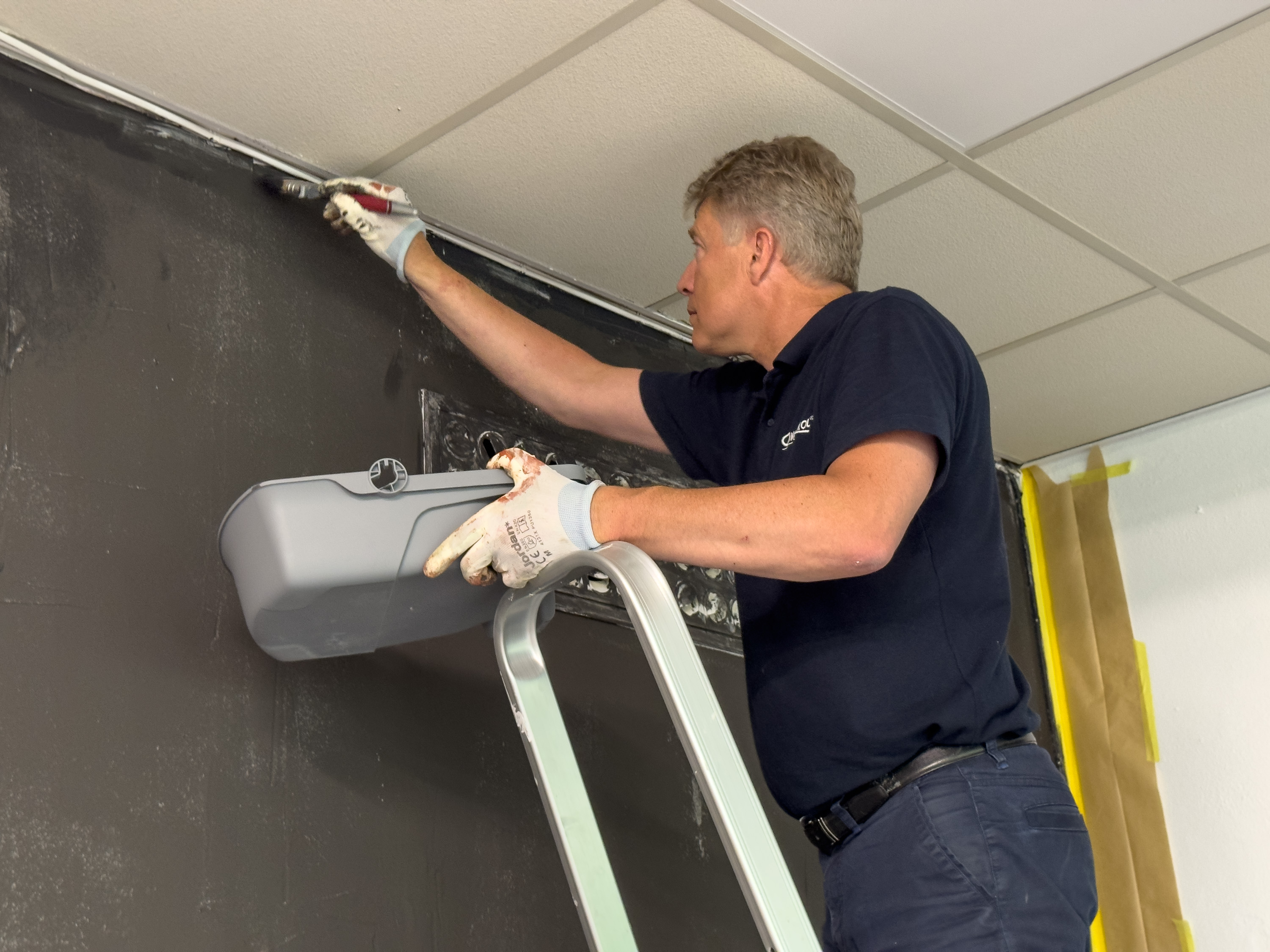 Pieter Spilling, maler med pensel