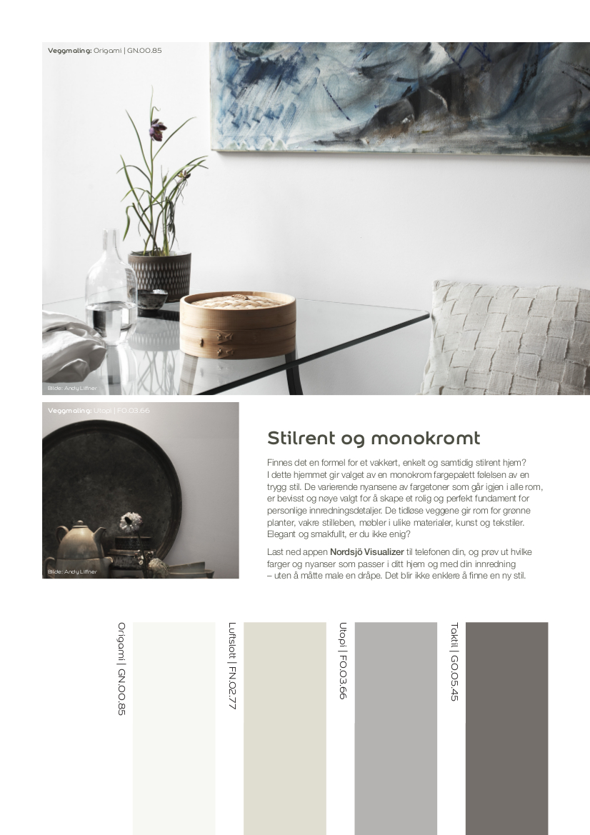 STILRENT: Elegant og stilrent med en palett som lar detaljene få plass.