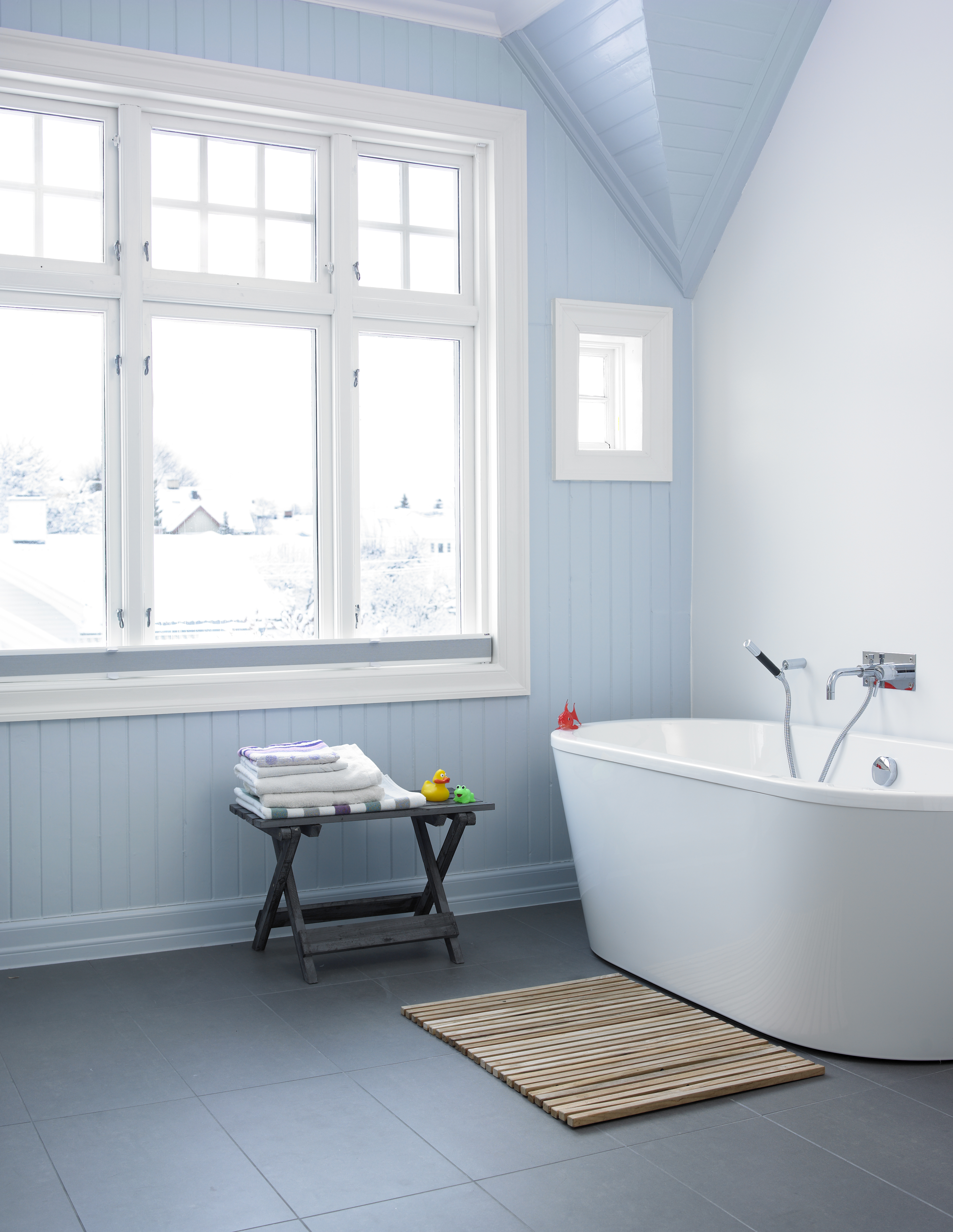 Gammelt og nytt i harmoni på badet