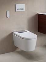 ELEGANT: Det tidløse og elegante designet gjør toalettet perfekt til de fleste bad.