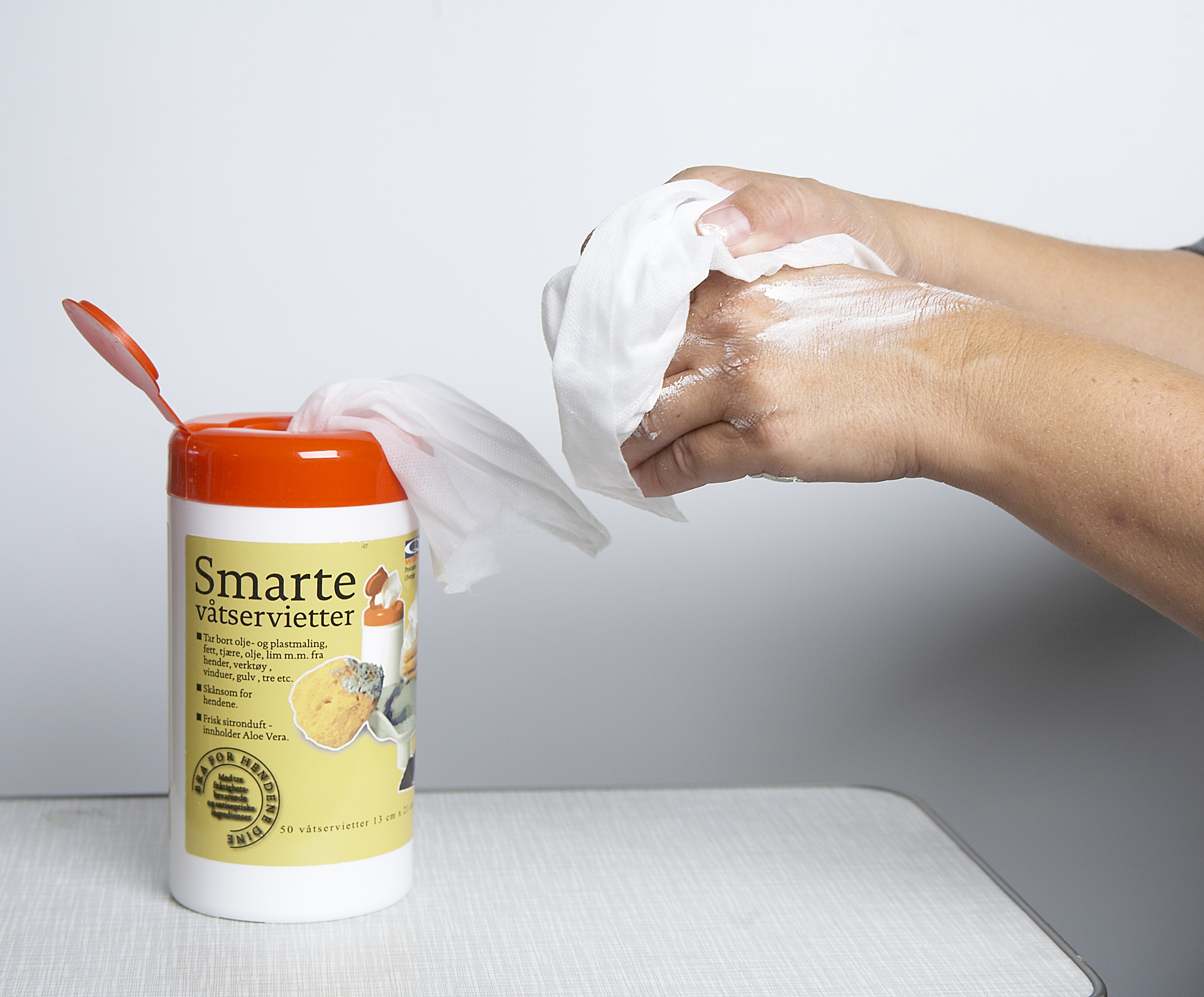 Skånsomt for hendene