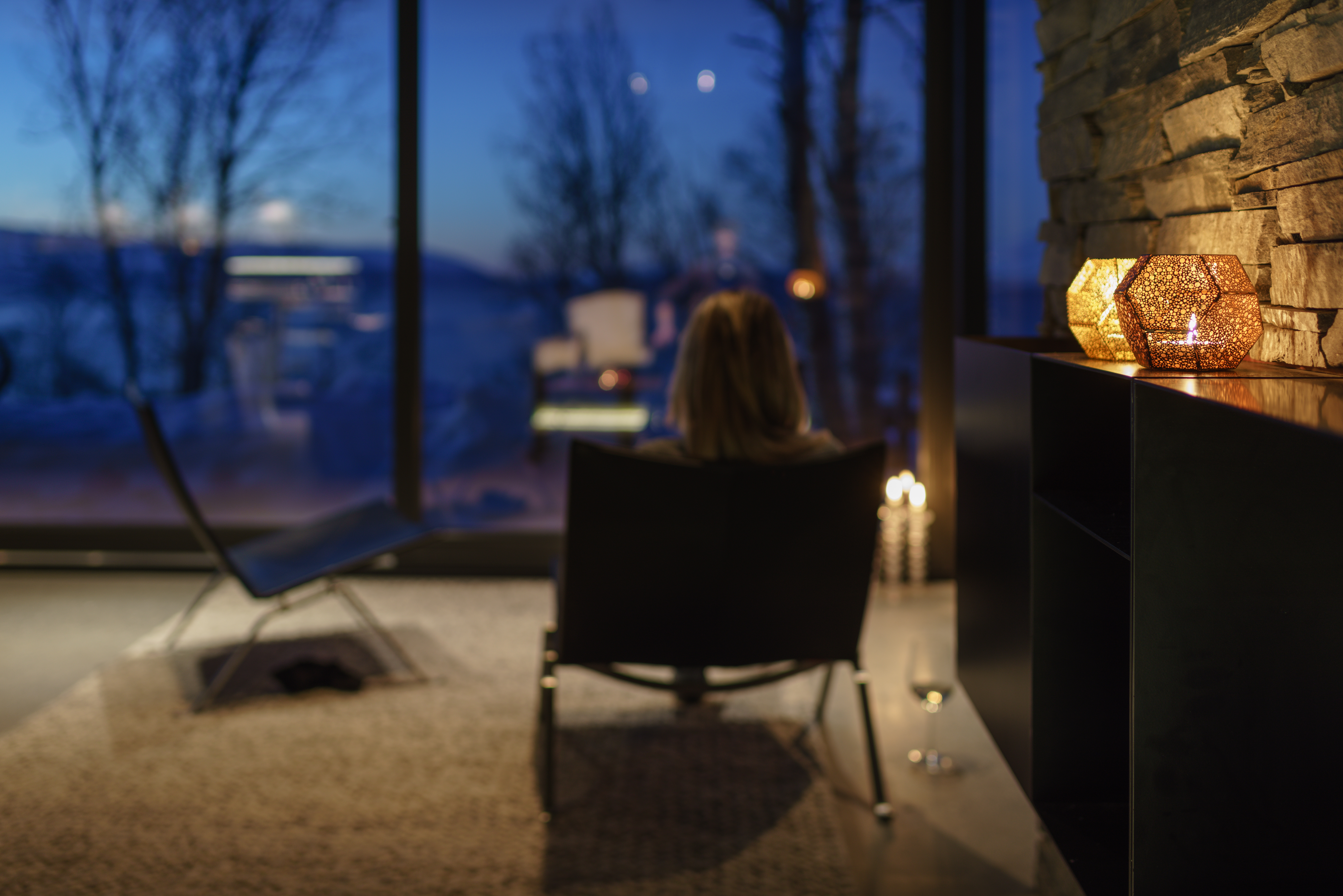 Interiør som passpartout