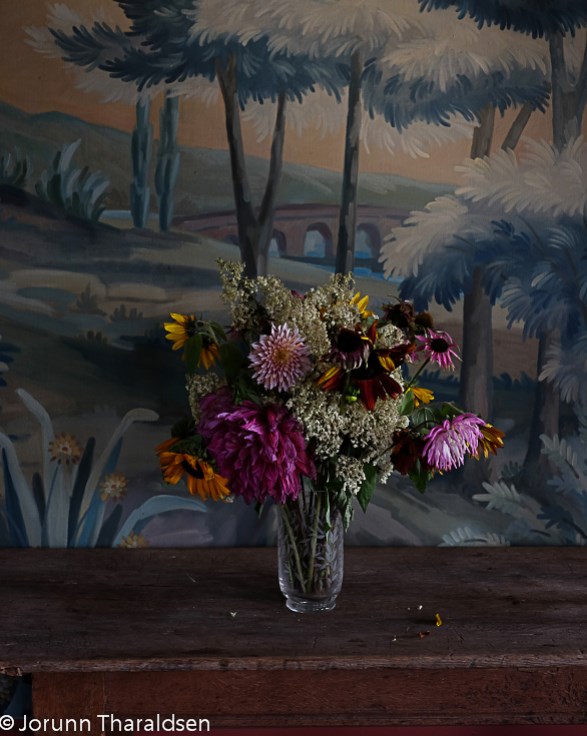 Farger på Linderud gård i Oslo