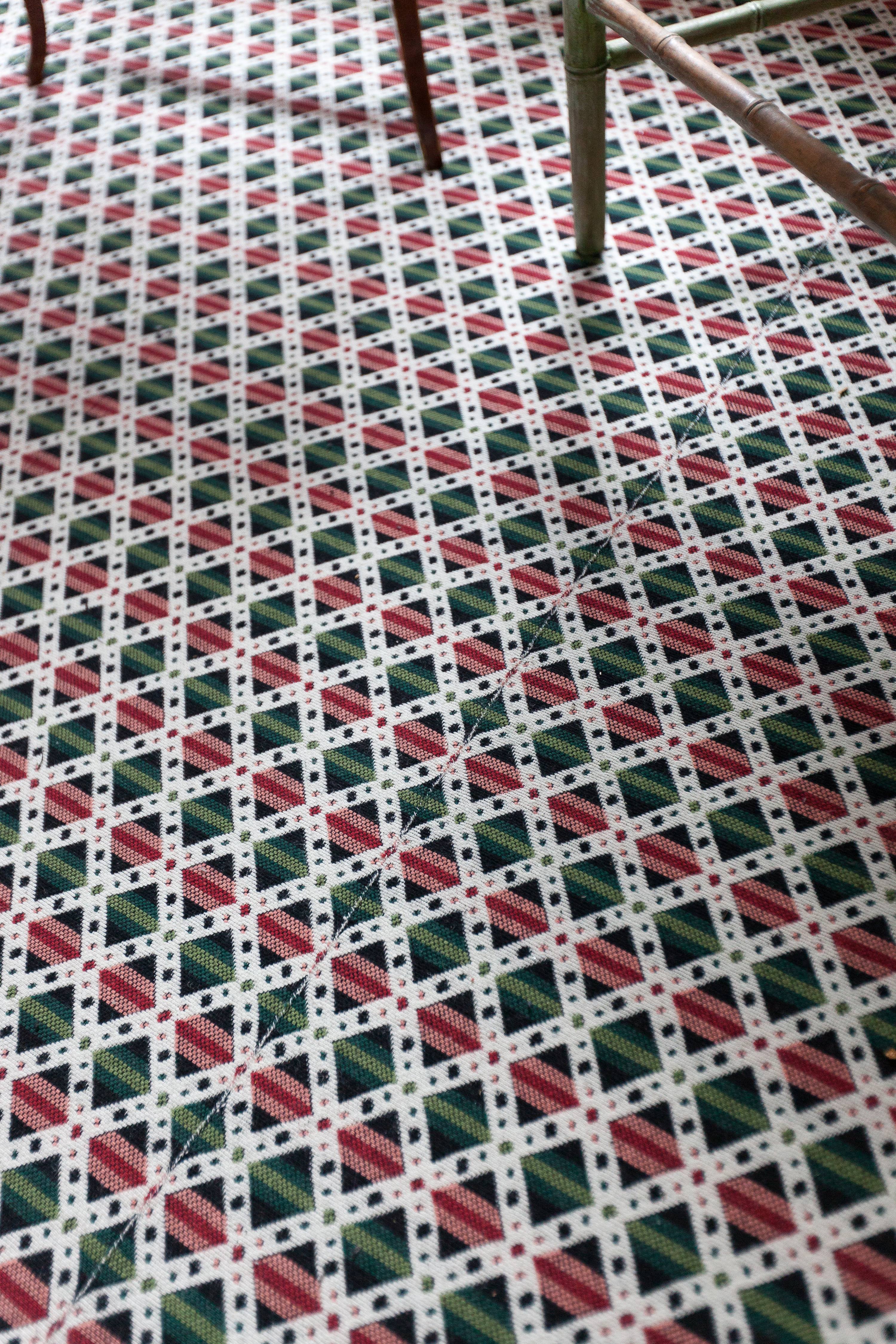 Mønster på gulv var helt normalt i 1814, og er på vei inn i full fart nå.