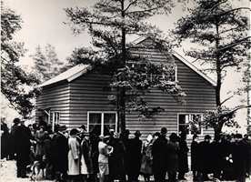 Ekeberghuset til Selvaag laget folkevandring. 15 000 mennesker kom for å kikke på huset på åpningsdagen i 1948 og 8221 potensielle kjøpere meldte seg. Huset er i dag fredet, og står møblert som for 62 år siden. 