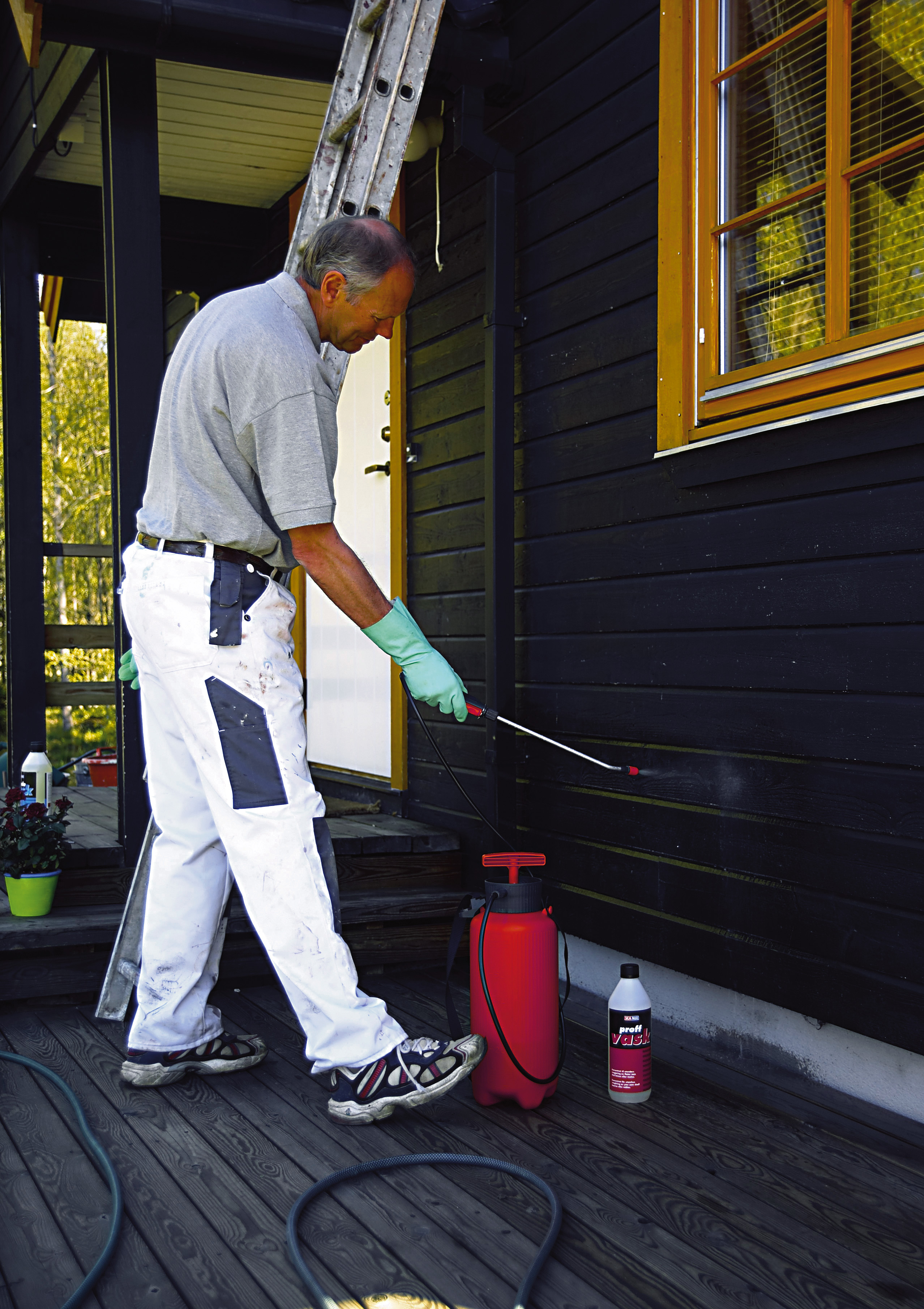 Valget er dekkbeis, vask er viktigst