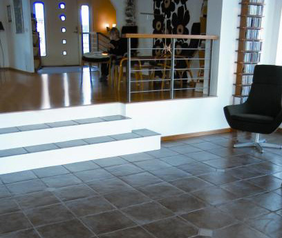 Å flislegge trapper