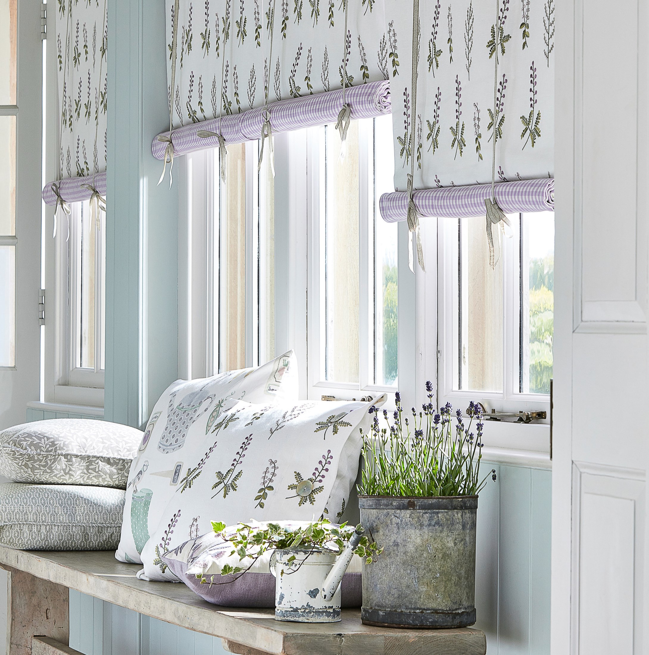 Lyse farger i gangen