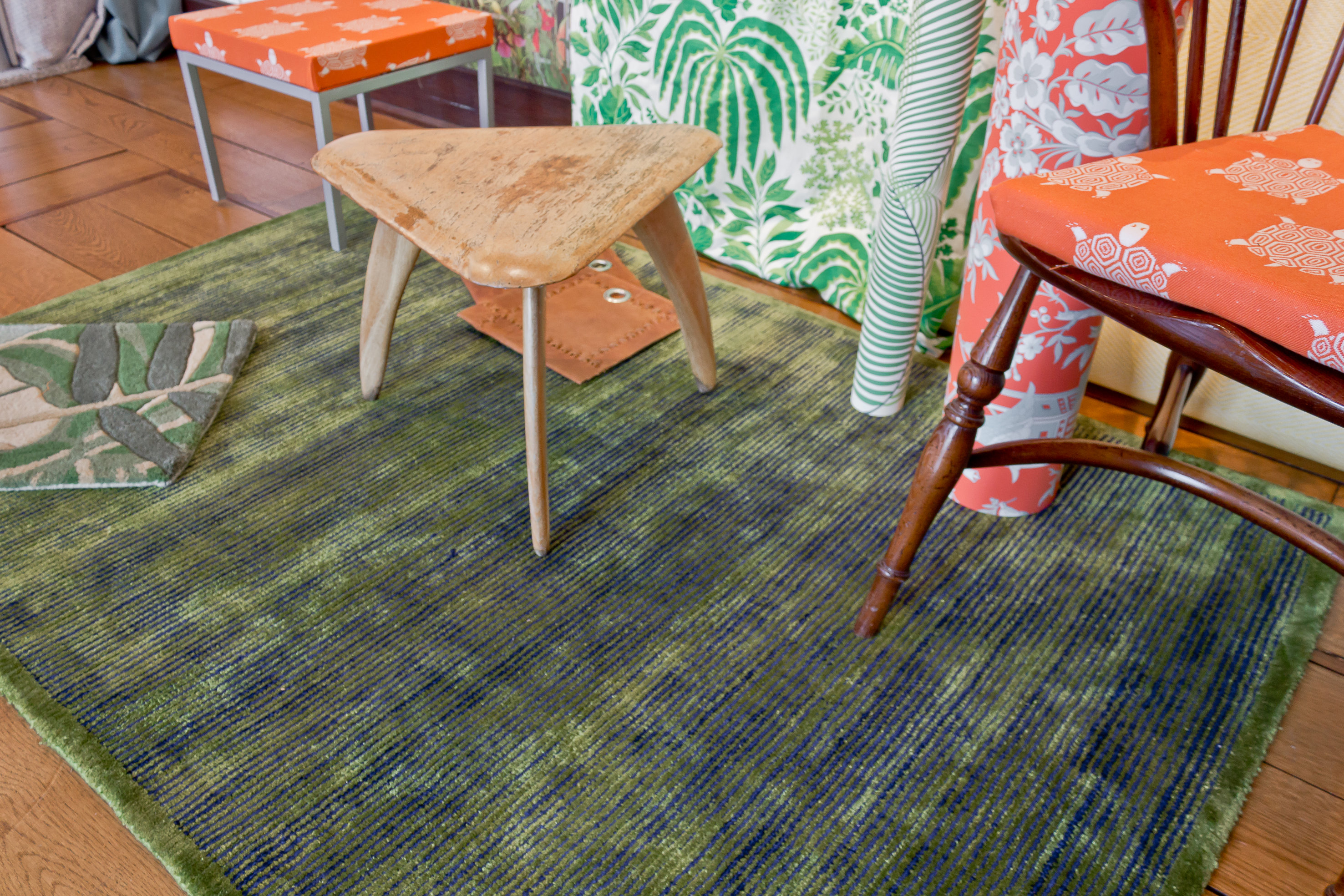 Etnisk mix byr på et fargefyrverkeri med hovedvekt på gult, grønt og blått.