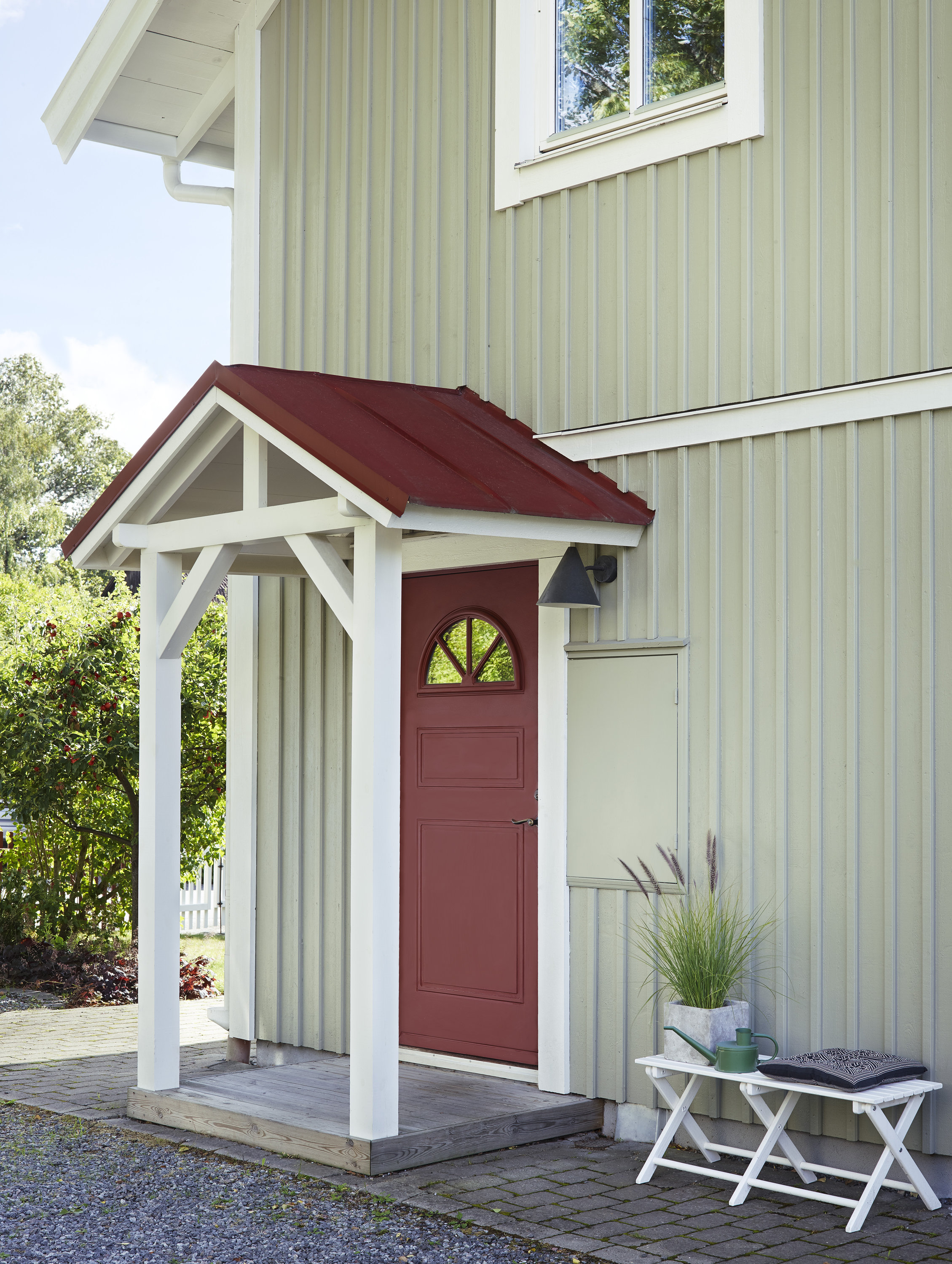 Kontroller kledningen før maling