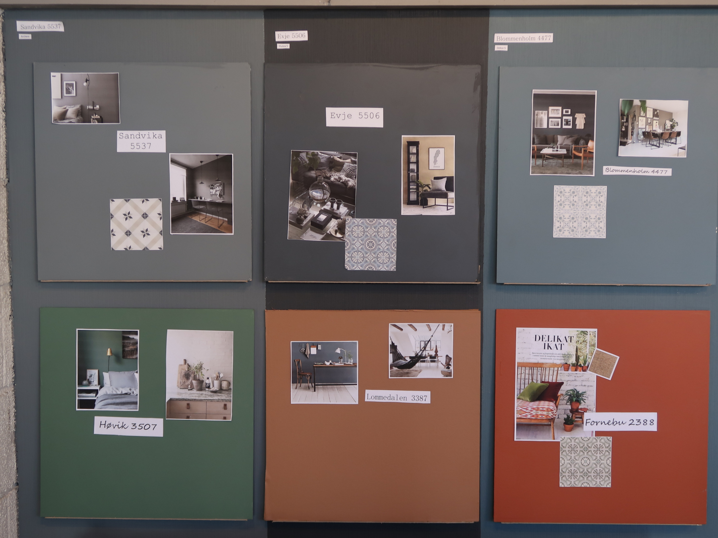 Lokalt fargekart fra Bærum