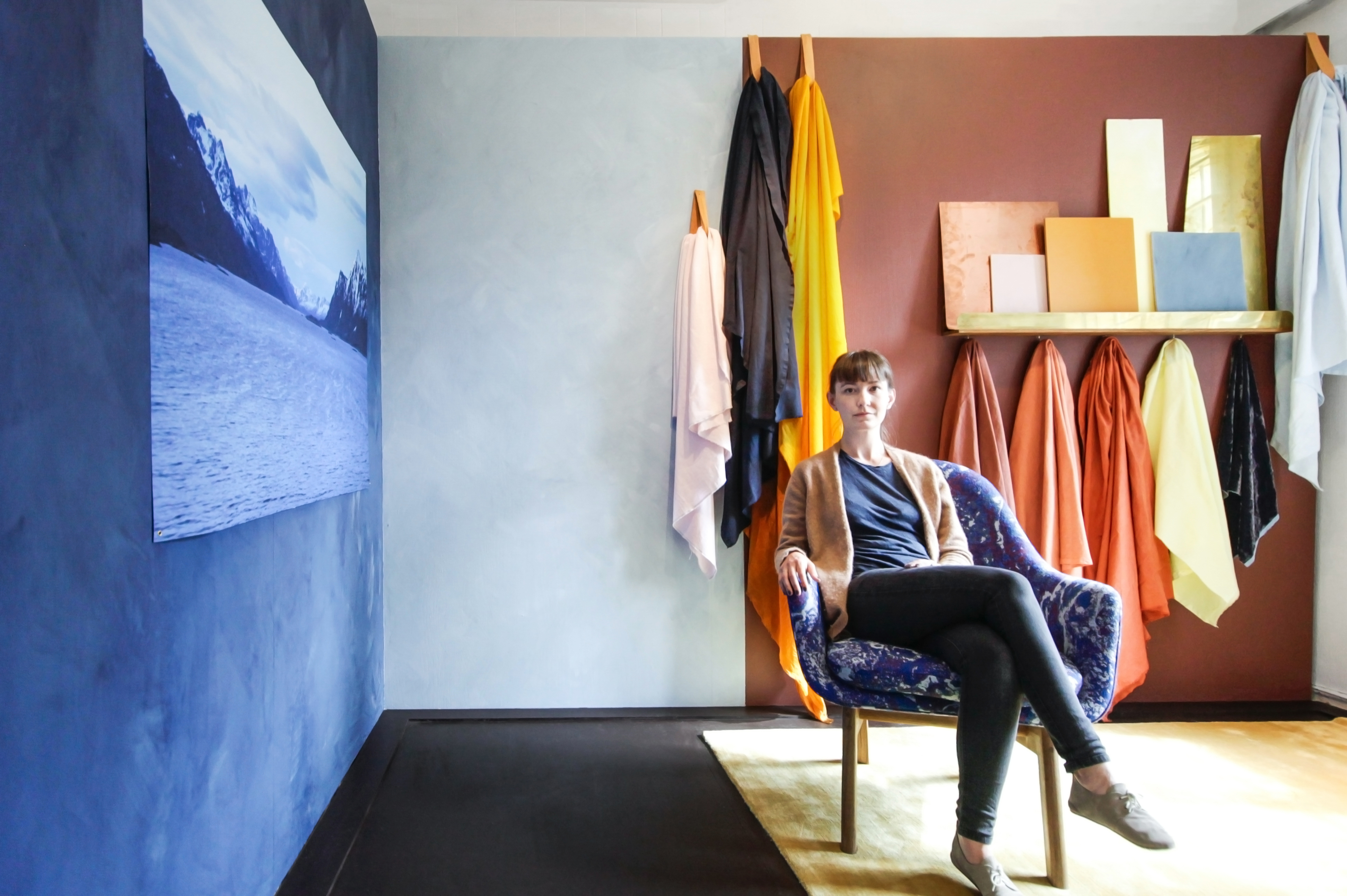 Designer med fargefokus