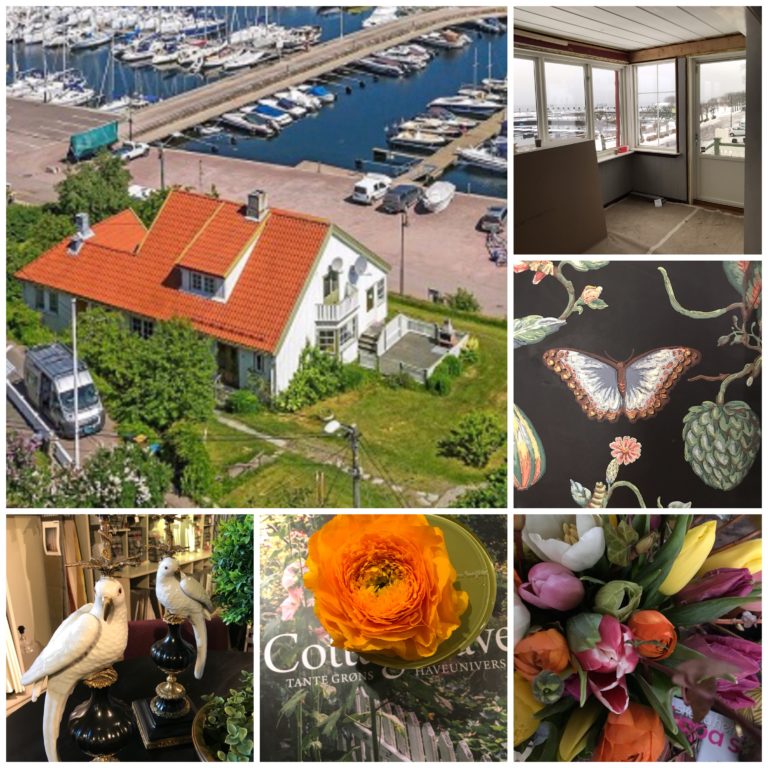 Fargesette sommerhus