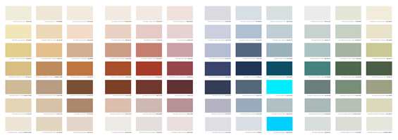 <b>FARGERIKT: </b>Fargekartet består av en palett med 84 farger: her finnes både lyse pasteller, mettede farger og mer kulørte kulører, men ingen sorte og grå farger. 