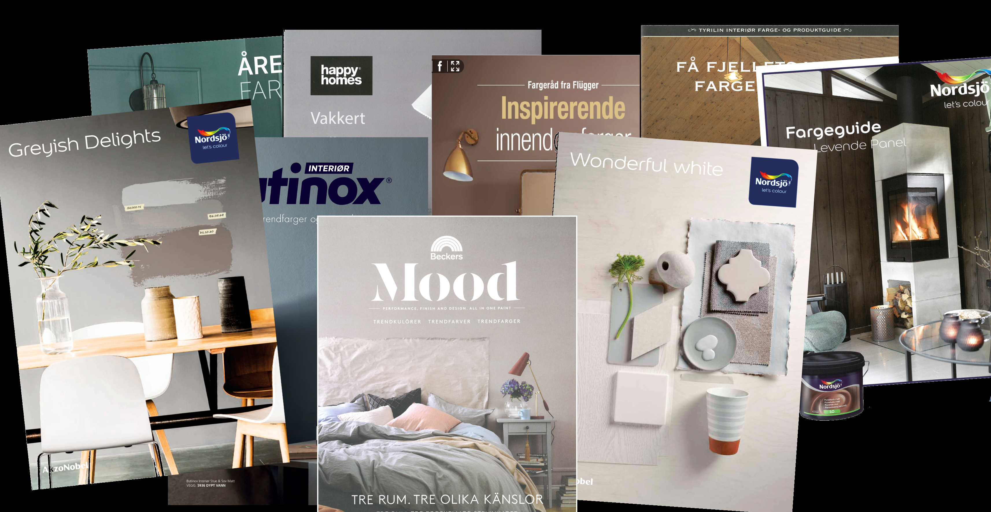 Mer enn bare farger i fargekartene