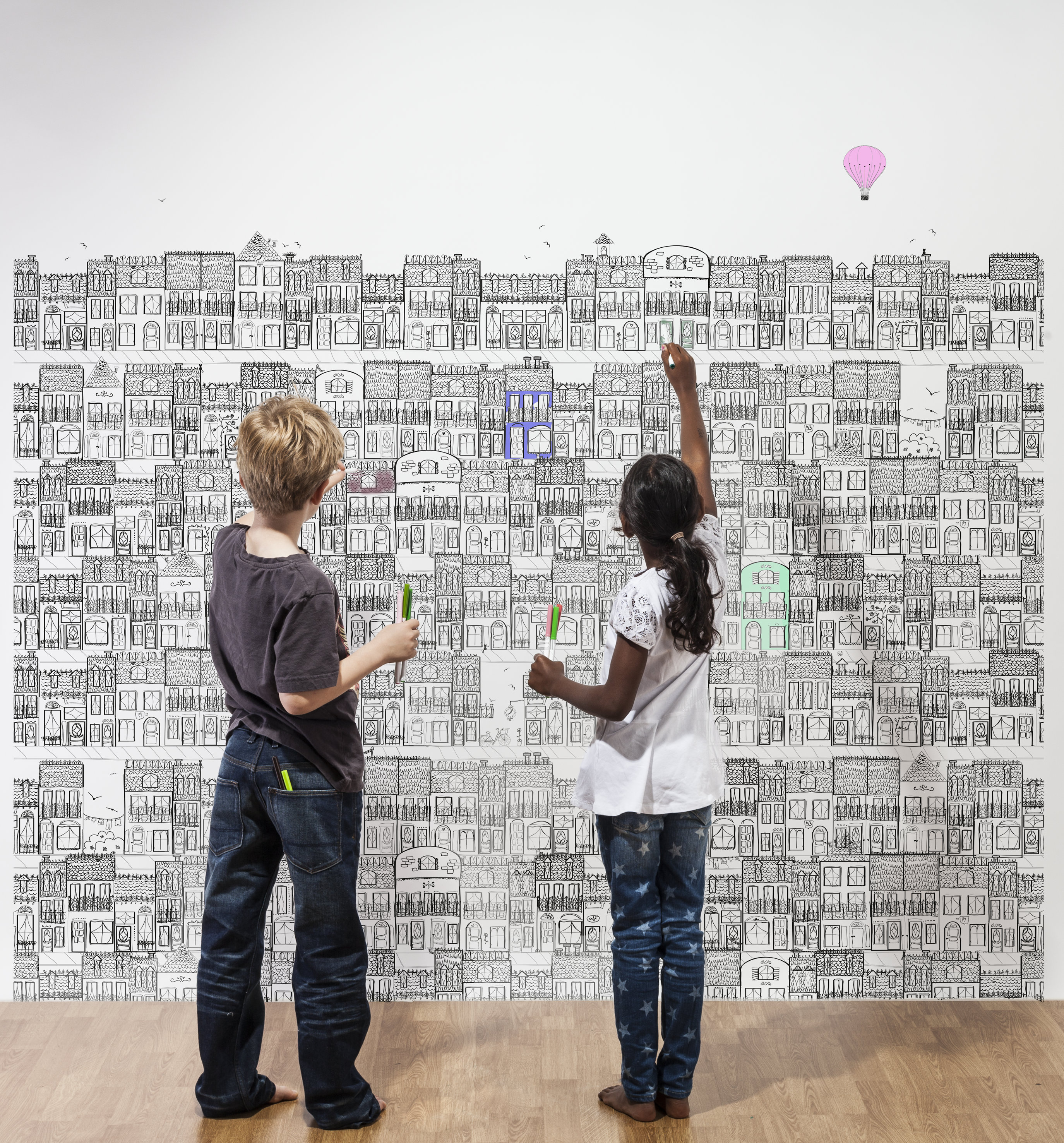 Fargelegging – en trend i storformat