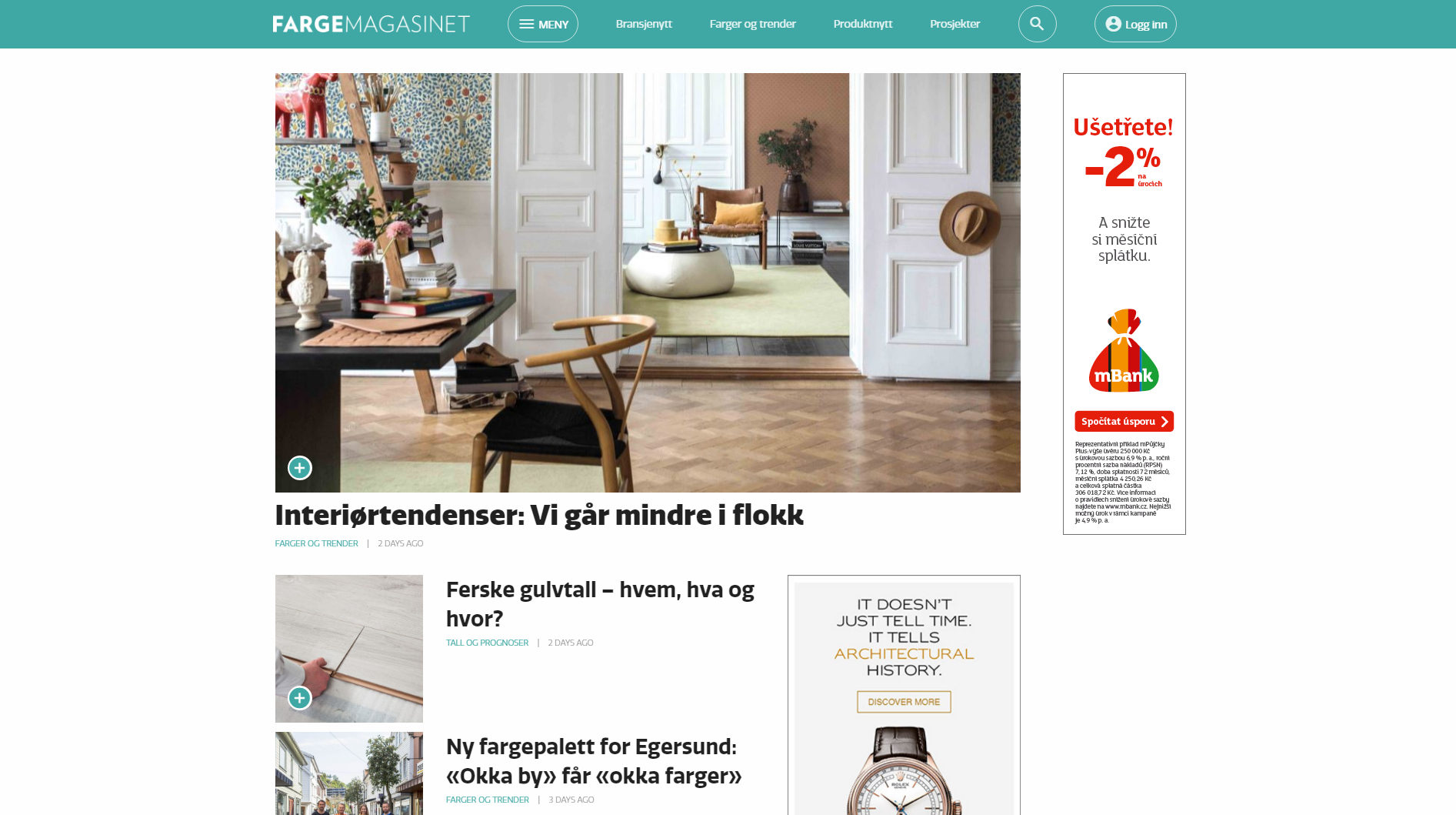 Fargemagasinet er nå på nett!