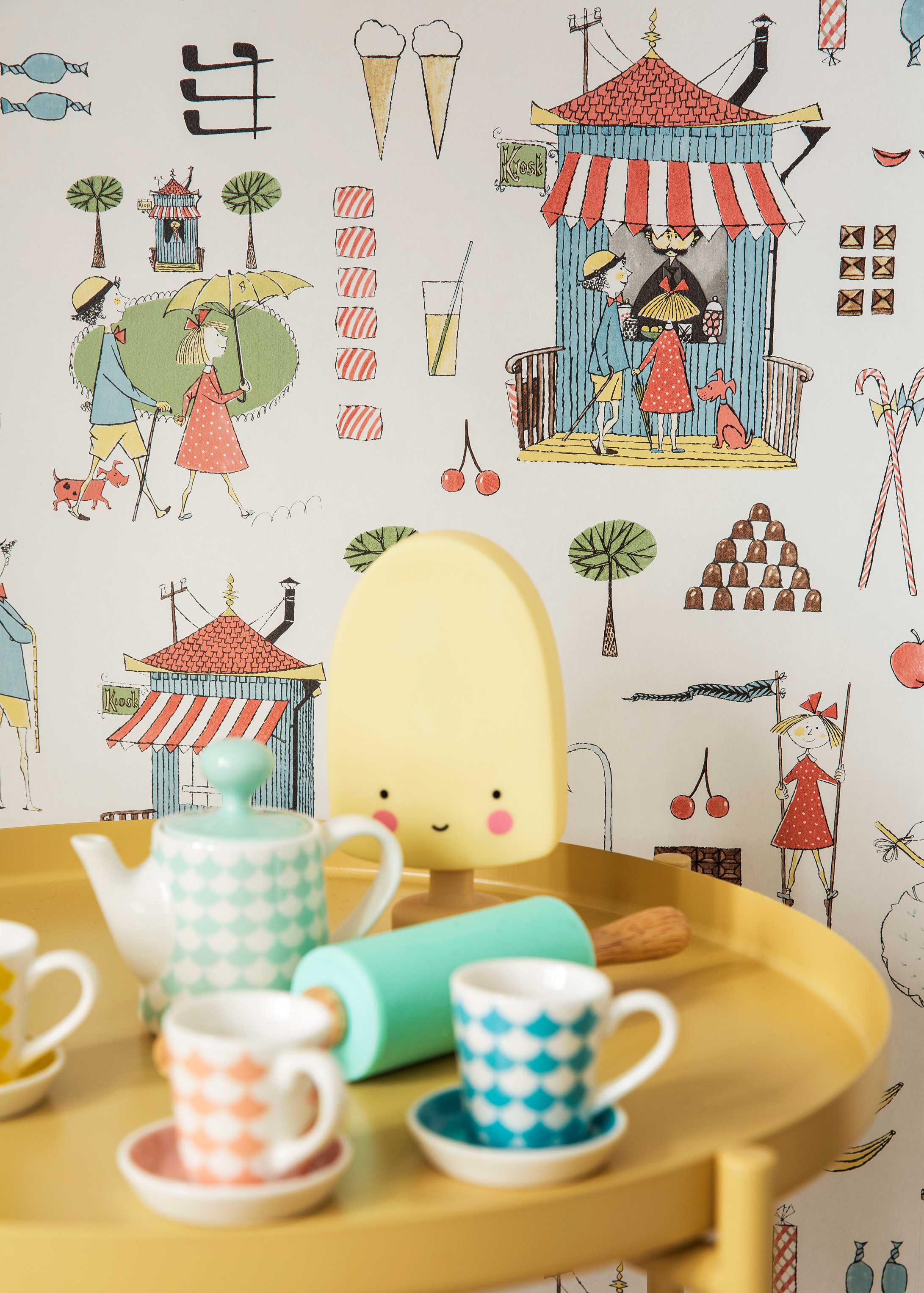 Tapetet her er SD Mini fra Borge.