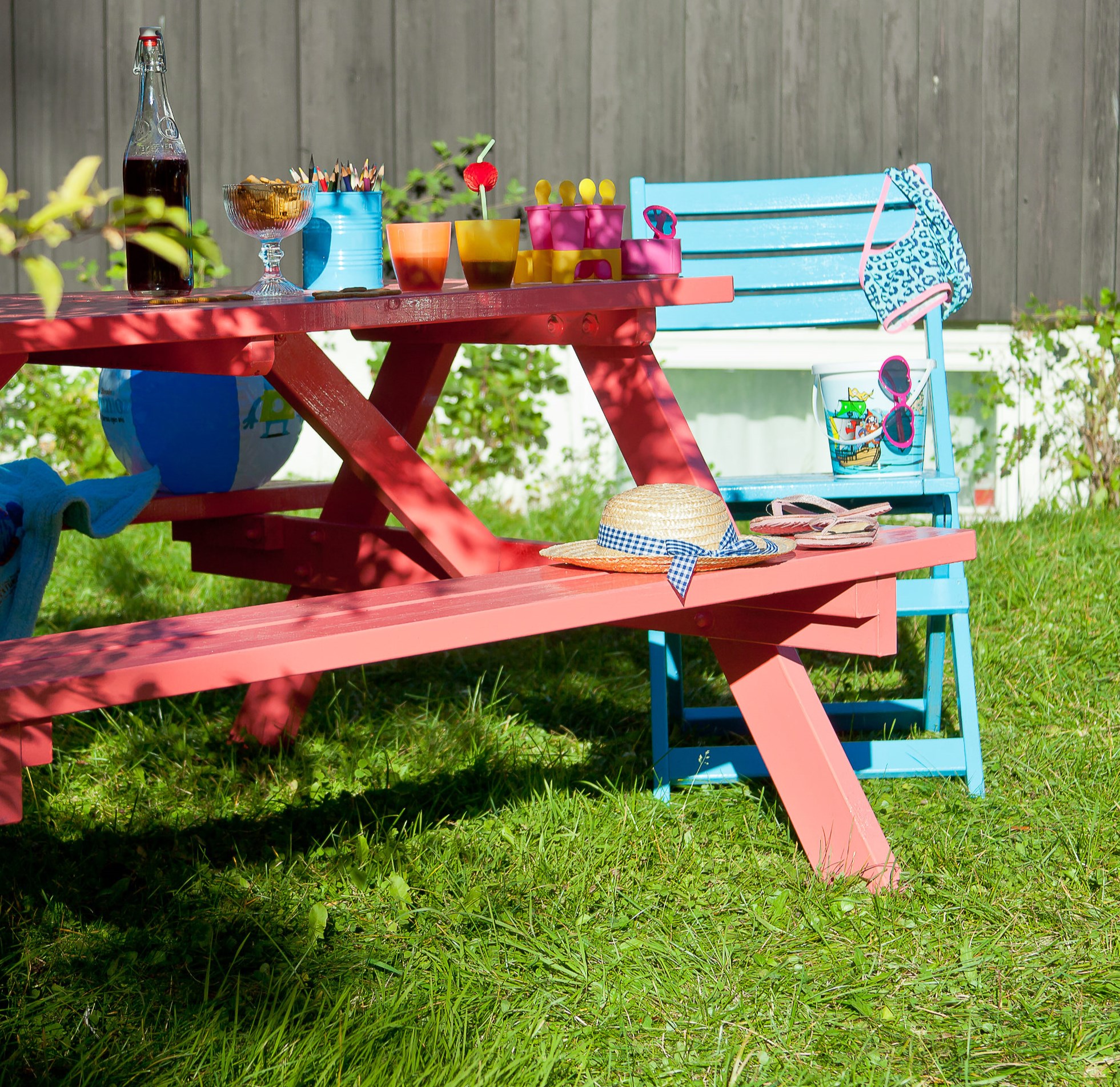 Male stoler med gjenbruk