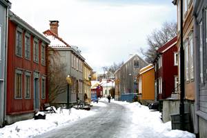 Trondheim: Tradisjon - harmoniserte jordfarger