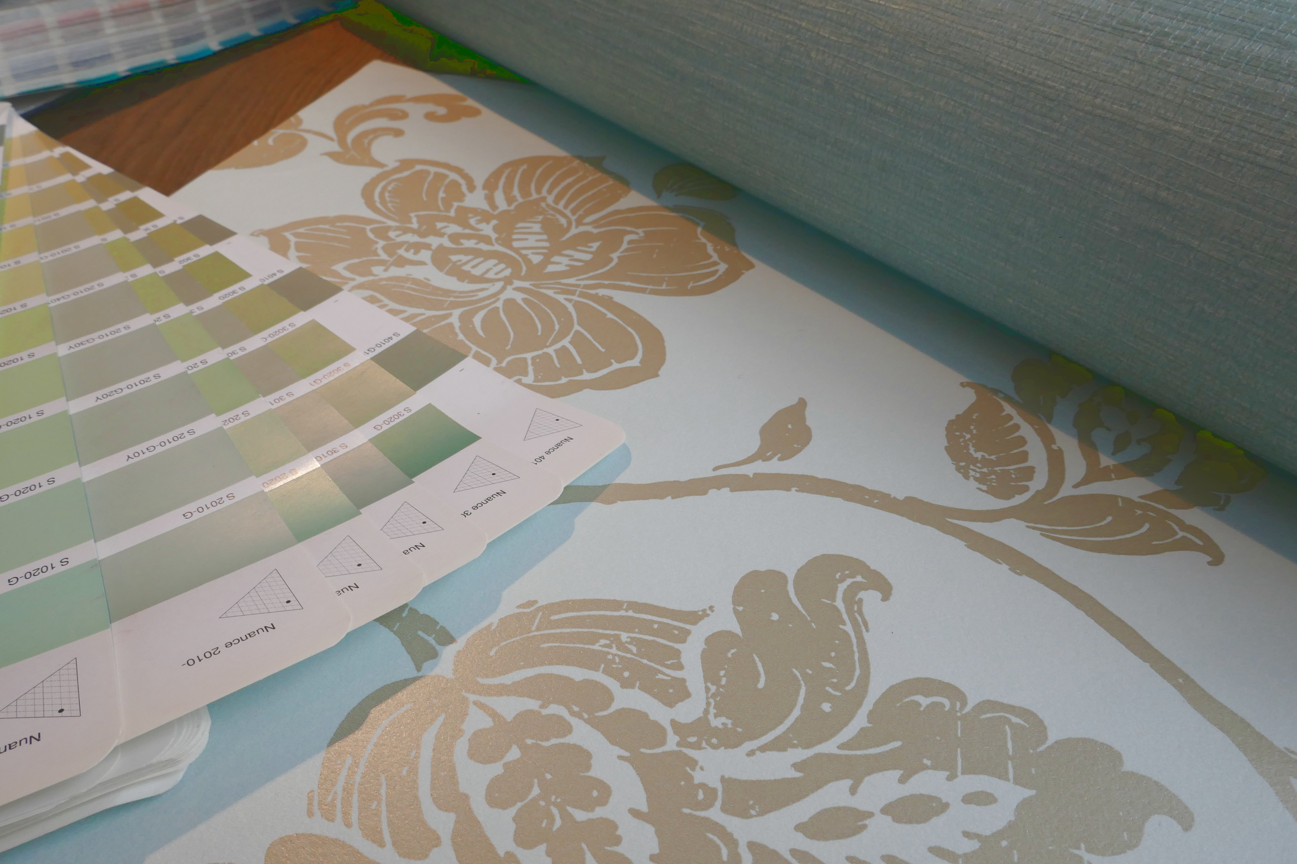 Matche maling og tapet