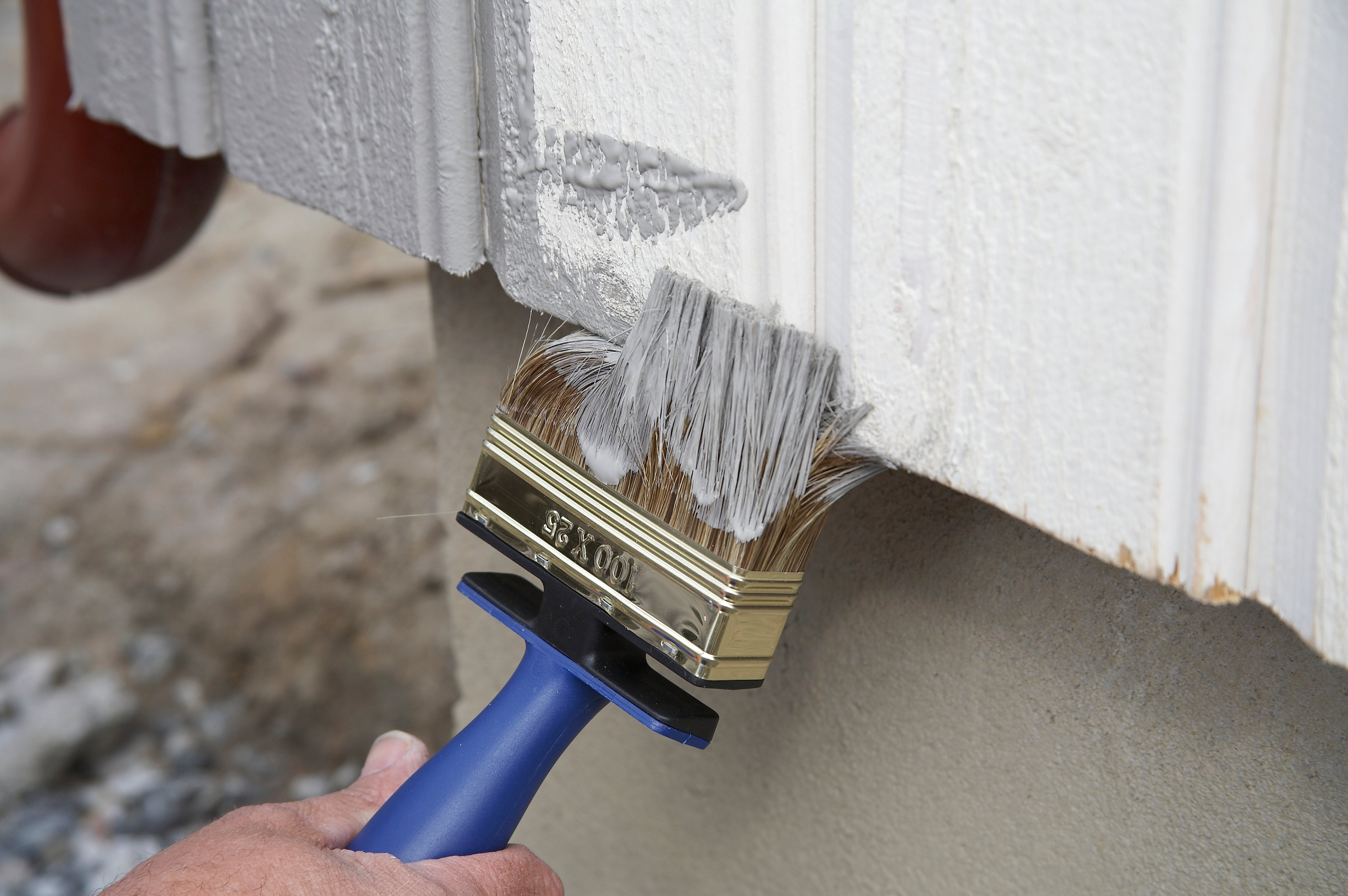 Male endeved på hus