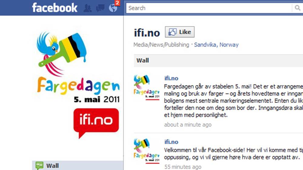 Følg ifi.no på Facebook!