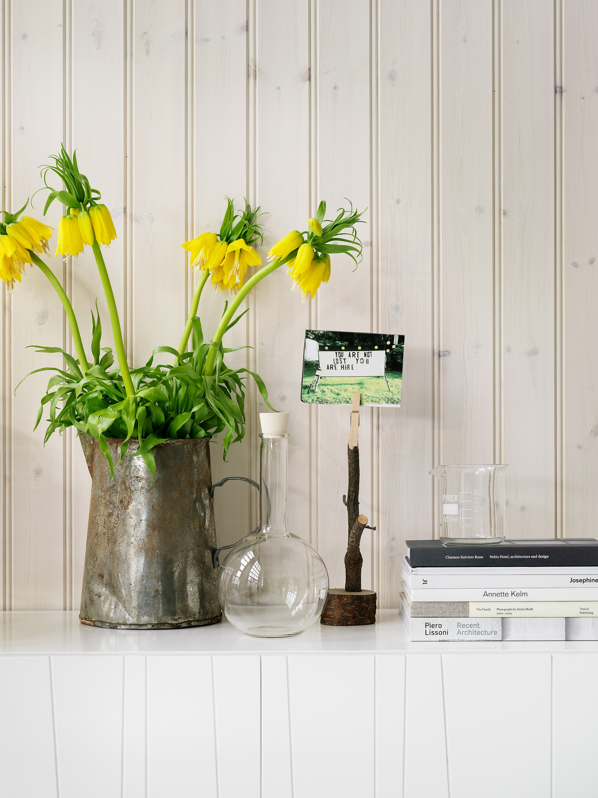 Heltrepanelplater monteres liggende rett på stenderverket.