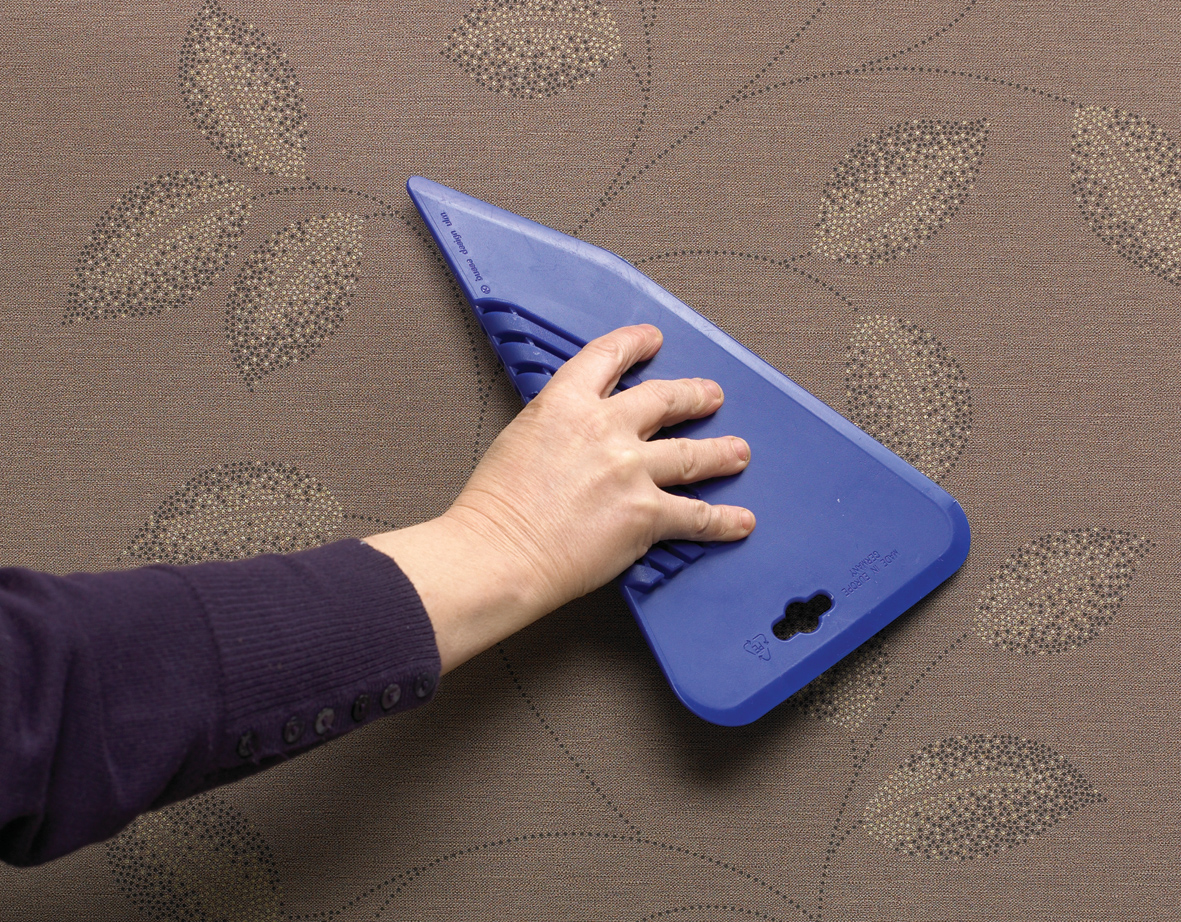 Enkel tapetsering med fibertapet