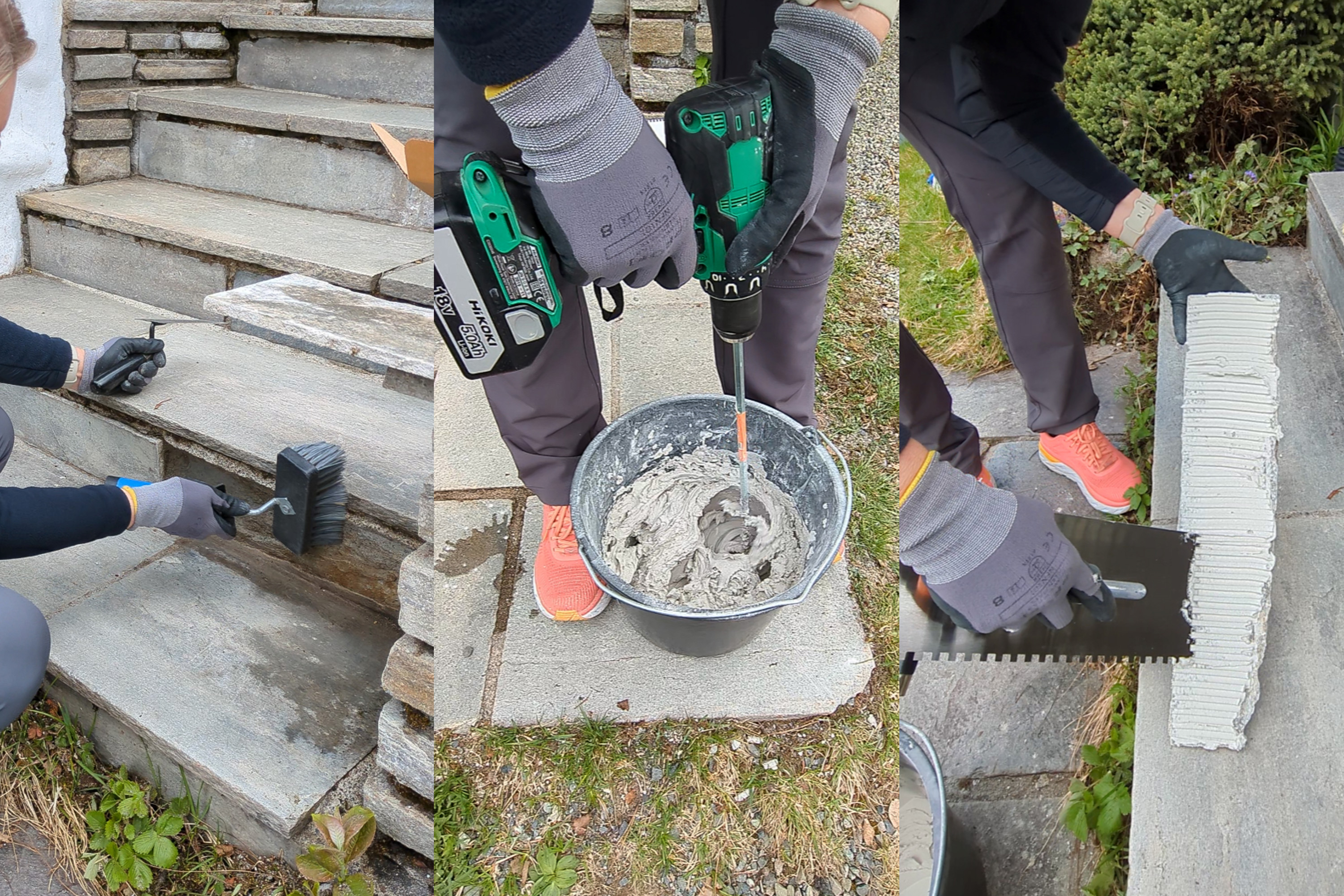 Slik fikser du løse heller og ødelagte fuger