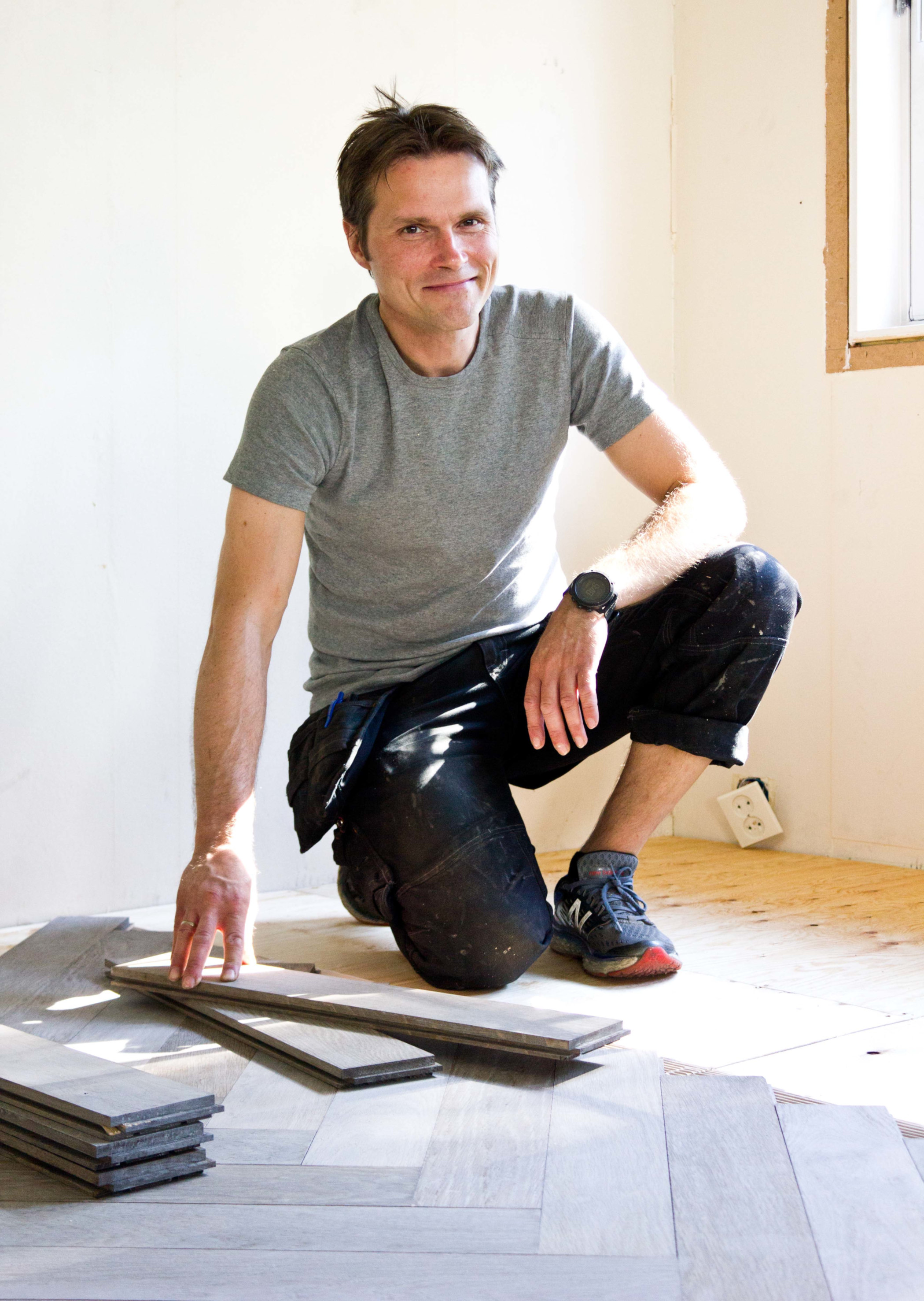 Fiskebeinsgulv heltre