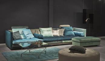 I showroomet hos Eilersen er årets nye møbler utstilt i miljøer, fargesatt med de tre nye fargene.