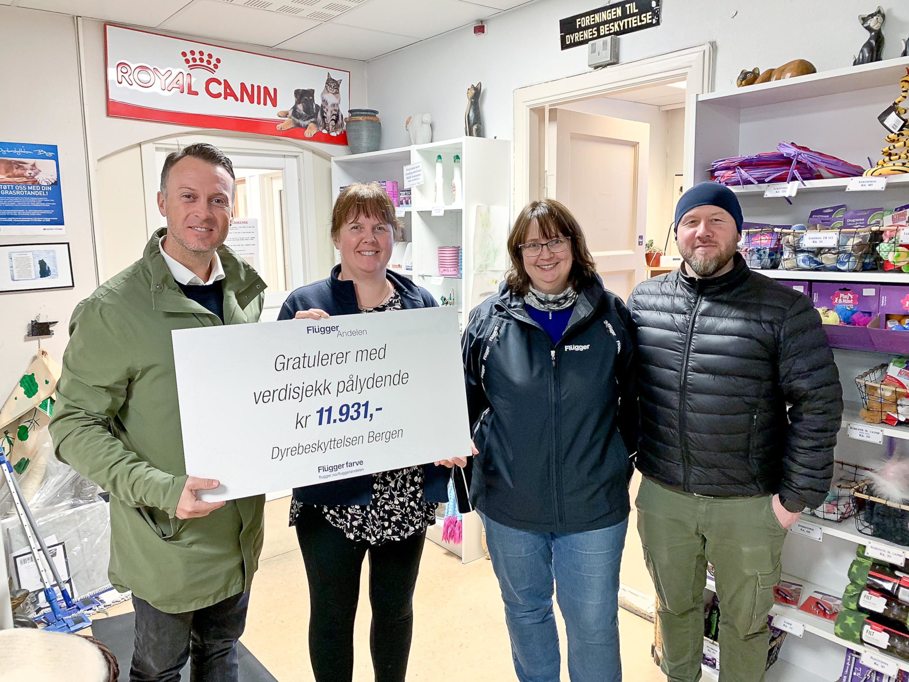 Flügger andelen støtter foreningslivet