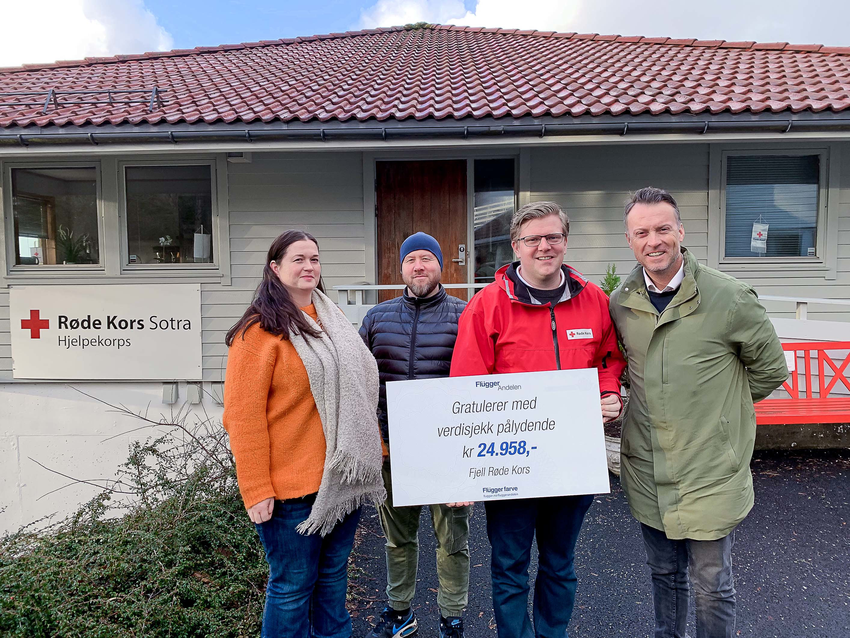 Røde kors fikk penger 