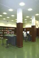 Store deler av interiøret er bevart og satt i stand, kombinert med at nasjonalbiblioteket i dag også skal følge med i den teknologiske verden. 