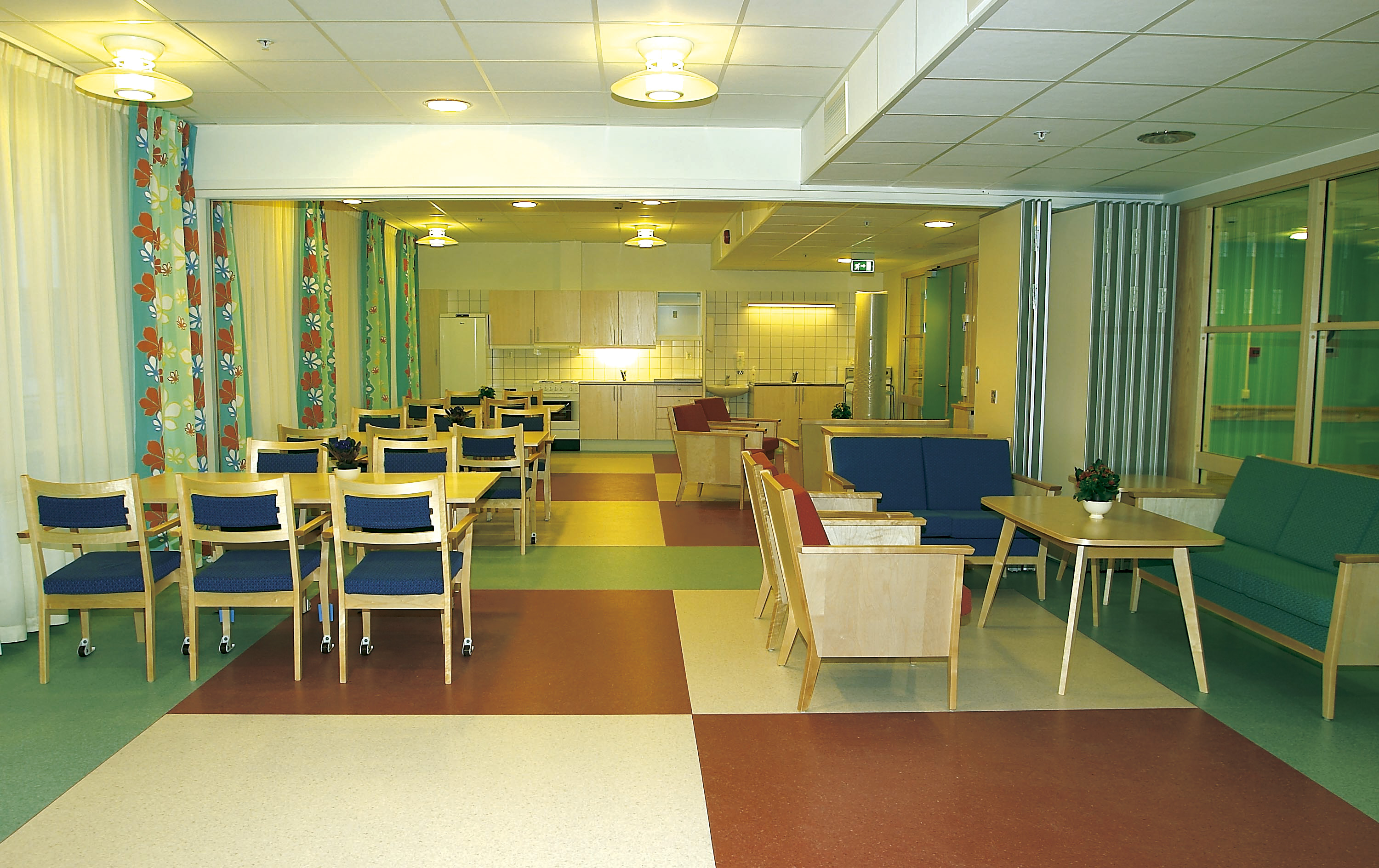 Sykehjemmet og fargene