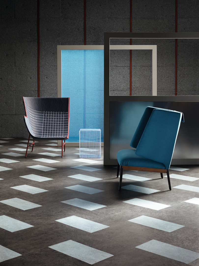 Linoleum fra Forbo Flooring.