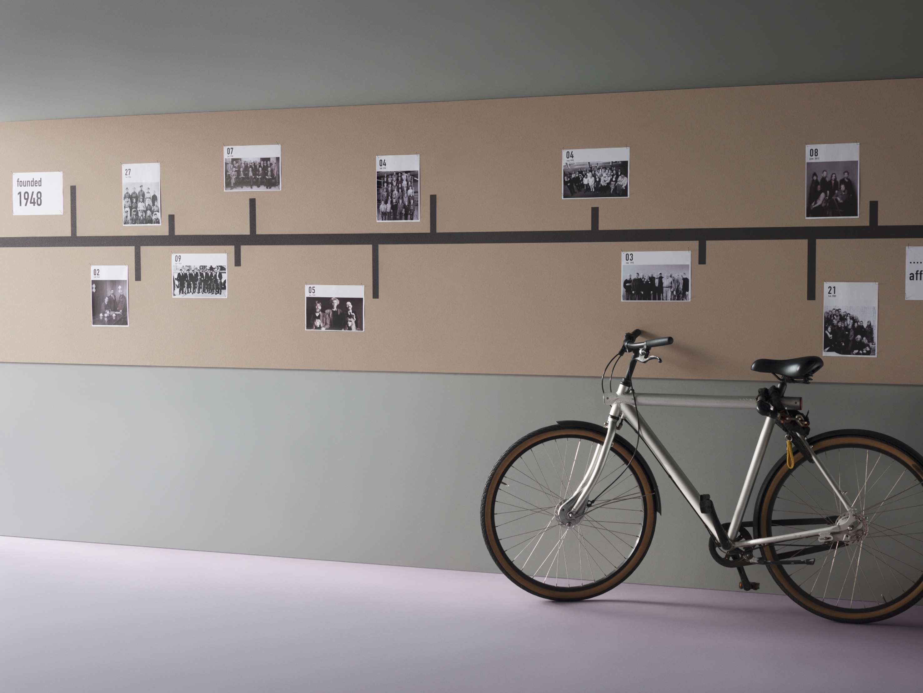 Linoleum som idétavle