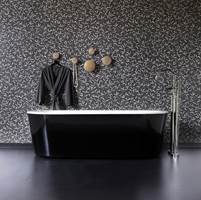 Med våtromsvinyl på badet sparer man ofte både tid og penger. Og  pent blir det med Harmony-kolleksjonen fra Forbo.  