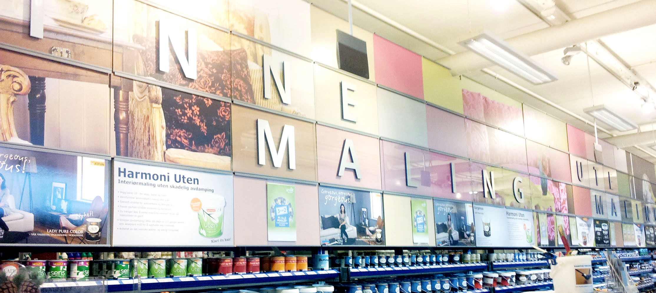 Fargemagasinets kjedestatistikk 2012