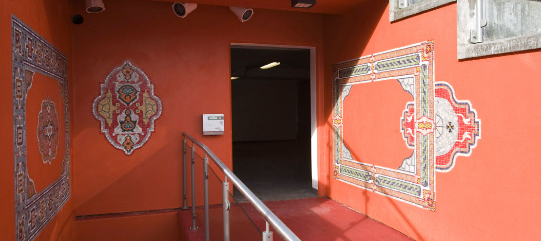 Eksotiske farger til konserthuset