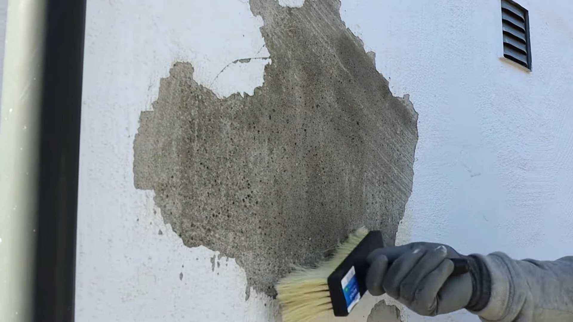 forvanning av murvegg