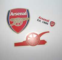 Arsenal, Liverpool, Chelsea og Manchester United er alle tilgjengelig på stickers. 